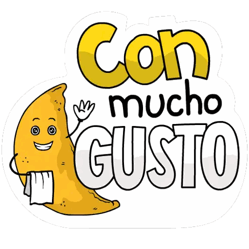 Con Mucho Gusto Sticker