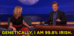 Conan Obrien Genetically I Am 99.8 Percent Irish GIF