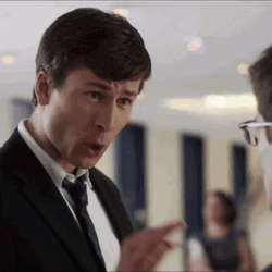 Conceited Glen Powell Harsh Instructions GIF