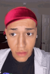 Concerned AceBKing Vlogger Side Eye  GIF