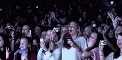 Concert Fans Screaming GIF