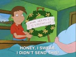Condolence Flowers Fail Birthing GIF