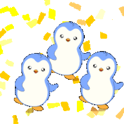 Confetti Party Sticker GIF