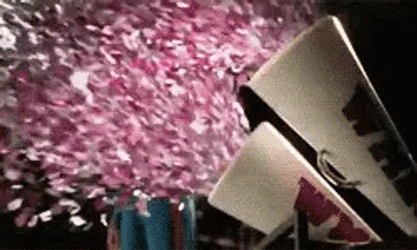 Confetti Shower Cannon GIF