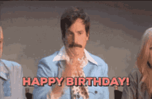 Confetti Shower Happy Birthday Boss Surprise GIF