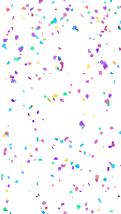 Confetti Sticker Sticker GIF