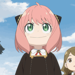 Confident Anya Forger GIF