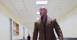 Confident Dwayne Johnson GIF