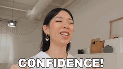 Confident Girl Cheer GIF
