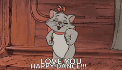 Confident Marie Dancing Cat Meme GIF