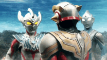 Confrontation Scene Ultraman Hero Villain GIF