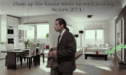 Confused Actor John Travolta Scores GIF