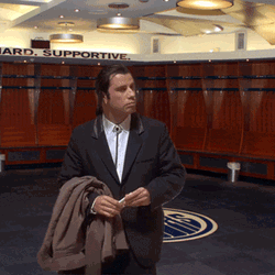 Confused Actor John Travolta GIF