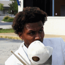 Confused Black Man Oof Reaction  GIF