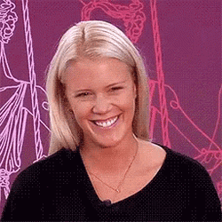 Confused Blonde Girl Facepalm GIF