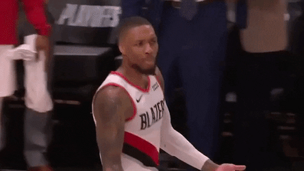 Confused Damian Lillard GIF