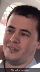 Confused Face Passenger Guy GIF