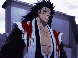 Confused Guy Kenpachi GIF