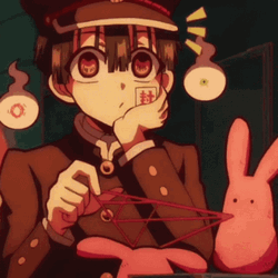Confused Hanako-Kun GIF