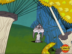 Confused In Doubt Bugs Bunny GIF