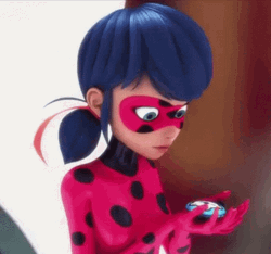 Confused Ladybug Contemplating On Decision GIF