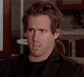 Confused Look Ryan Reynolds GIF