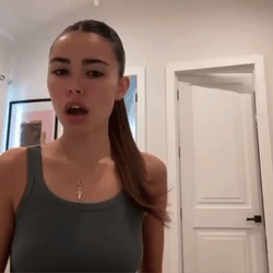 Confused Madison Beer GIF
