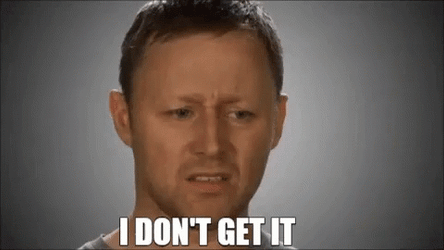 Confused Man I Dont Get It GIF