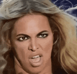 Confused Meme Face Of Beyonce GIF