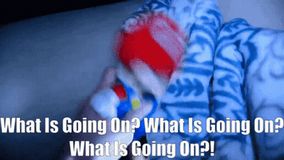 Confused Person Lying On Bed GIF