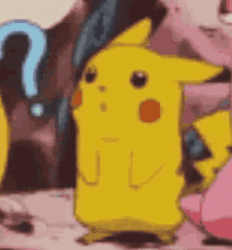 Confused Pikachu Question Mark