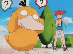 Confused Psyduck Many Question Marks GIF