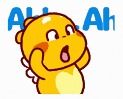 Confused Qoobee Agapi Ahhhh GIF