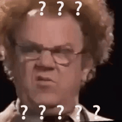 Confused Question Mark What Did He Say GIF