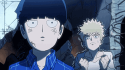 Confused Shigeo Kageyama Mob Psycho GIF