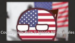 Confused USA Countryballs  GIF
