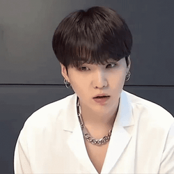 Confused Yoongi Suga GIF