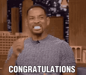 Congrats Anxious Will Smith Meme GIF