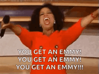 Congrats Ecstatic Oprah Winfrey Meme GIF