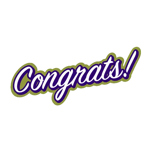 Congrats Sticker