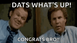 Congrats Will Ferrell John Reilley Step Brothers Meme GIF