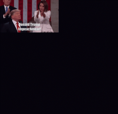 Congratulate For Impeach US President Mr. Trump And Thank You Mr. Clinton GIF