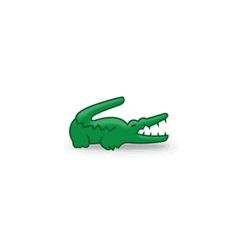Congratulation Cute Alligator Animation  GIF