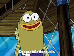 Congratulation Fish Meme GIF