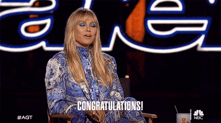 Congratulations Americas Got Talent GIF