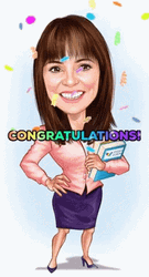 Congratulations Animated Teacher GIF