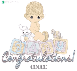 Congratulations Baby Building Blocks GIF