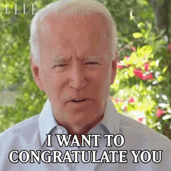 Congratulations Funny Joe Biden Greeting GIF