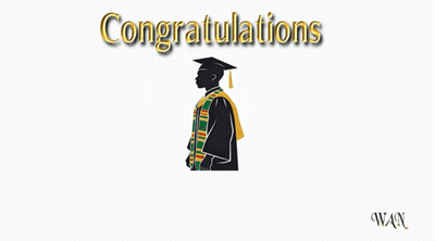 Congratulations Graduate Illustration GIF