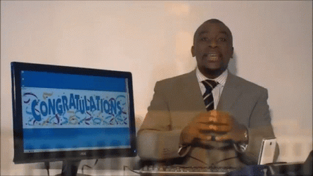 Congratulations Meme African Man GIF